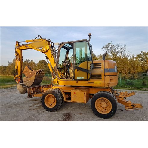 Case WX90 excavator service manual
