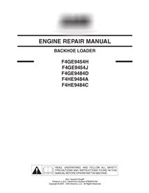 Manual de serviço do motor Case F4GE9454H - F4HE9484C