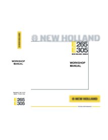 Manual de oficina da escavadeira New Holland E265, E305