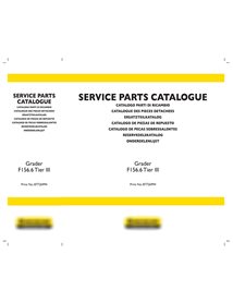 Catálogo de peças de motoniveladora New Holland F156.6