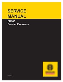 Manual de serviço da escavadeira de esteira New Holland EH160