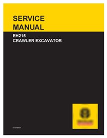 New Holland EH215 crawler excavator service manual