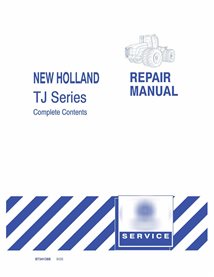 New Holland TJ275, TJ325, TJ375 tractor repair manual