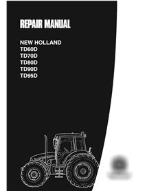 New Holland TD60D / TD70D / TD80D / TD90D / TD95D tractor service manual