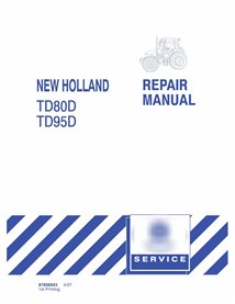 New Holland TD80D / TD95D tractor repair manual