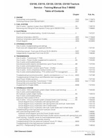 Manual de reparación del tractor Case Ih CS100 / CS120 / CS130 / CS150