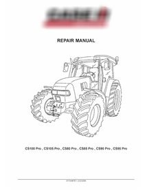 Manual de reparo de trator Case Ih CS100 Pro / CS105 Pro / CS80 Pro / CS85 Pro / CS90 Pro / CS95 Pro