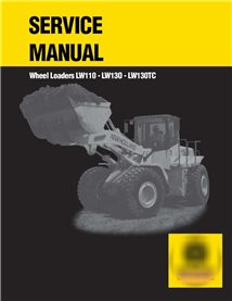 Manual de serviço da carregadeira de rodas New Holland LW110 / LW130 / LW130TC
