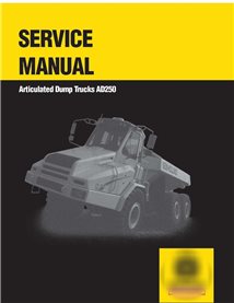 Manual de serviço do caminhão articulado New Holland AD250