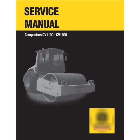 New Holland CV1100 / CV1500 compactor service manual