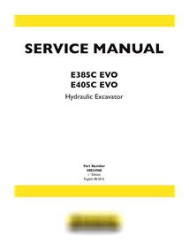 New Holland E385C EVO / E405C EVO excavator service manual
