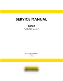 New Holland D150B crawler dozer service manual