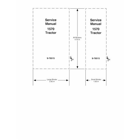 Manual de serviço pdf do trator Case IH 1570