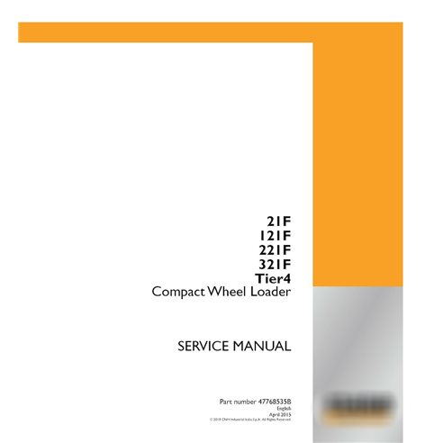 Case 21F, 121F, 221F, 321F Tier4 compact wheel loader pdf service manual 