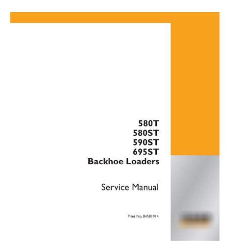 Case 580T, 580ST, 590ST, 695ST backhoe loader pdf service manual 