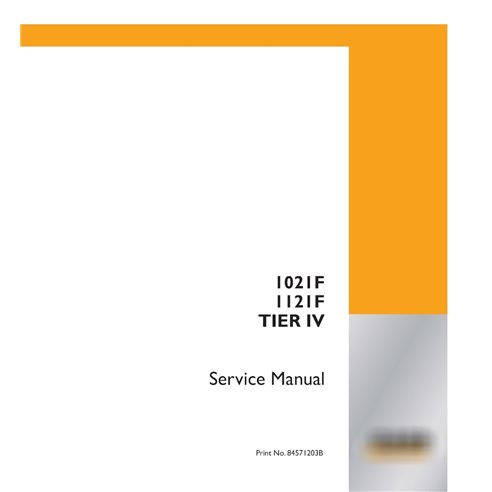 Case 1021F, 1121F Tier IV wheel loader pdf service manual 