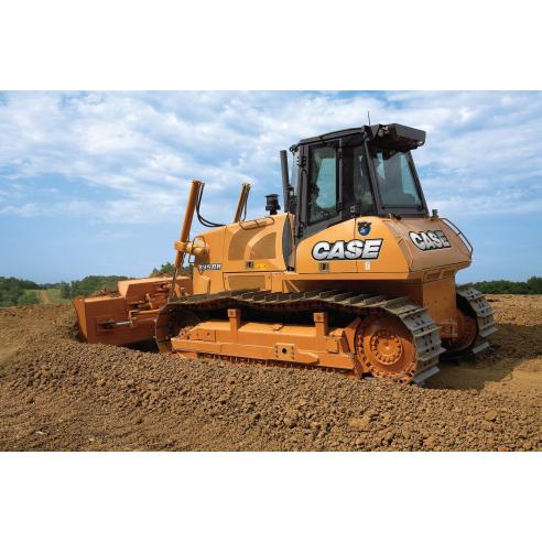 Manuel d'atelier pour bulldozer sur chenilles Case 1850K Tier 2 - Cas manuels - CASE-9-54241