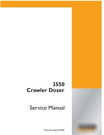 Dozer sobre orugas case 3550 manual de servicio en pdf