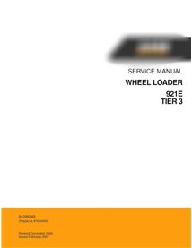 Manuel de service PDF de la chargeuse sur pneus Case 921E Tier 3