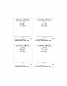Case 680 CK Series C loader pdf service manual 