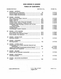 Manuel de service PDF du chargeur Case W26 Series B