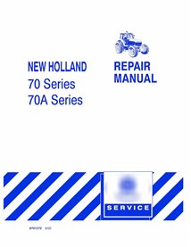 Manuel d'entretien pdf du tracteur New Holland 8670, 8770, 8870, 8970
