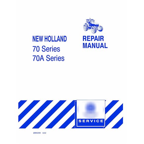 Manual de serviço pdf do trator New Holland 8670, 8770, 8870, 8970
