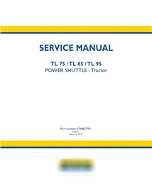 New Holland TL 75, TL 85, TL 95 PST tractor pdf repair manual 