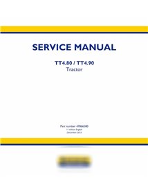 Manual de serviço pdf do trator New Holland TT4.80, TT4.90