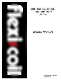 New Holland Flexicoil 3560, 4460, 4660, 5560, 5860, 7660, 9560 chariot pneumatique manuel d'entretien pdf