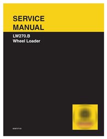Cargador de ruedas New Holland LW270B manual de servicio en pdf