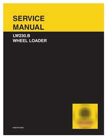 Manual de serviço em pdf da carregadeira de rodas New Holland LW230B