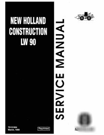 Manual de serviço em pdf da carregadeira de rodas New Holland LW90