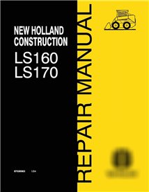 New Holland LS160, LS170 skid loader pdf repair manual 