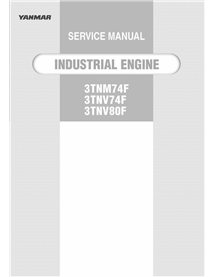 Yanmar 3TNM74F, 3TNV74F, 3TNV80F industrial engine pdf service manual
