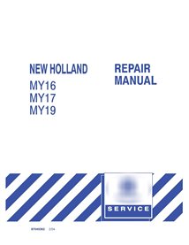New Holland MY16, MY17, MY19 tractor pdf manual de servicio