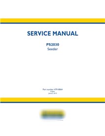 New Holland PS2030 seeder pdf service manual 