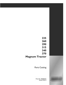 Case IH Magnum 235, 260, 290, 315, 340, 370 tractor pdf parts catalog 
