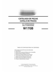 New Holland W170B wheel loader pdf parts catalog PT