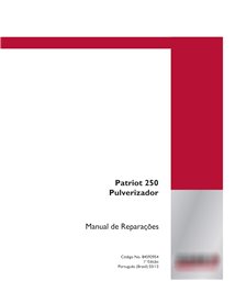 Pulverizador Case IH Patriot 250 pdf manual de servicio PT