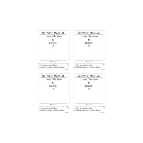 Case 580M, 580SM, 590SM Serie 2 retroexcavadora manual de servicio pdf