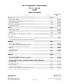 Case 580M, 580SM, 590M, 590SM backhoe loader pdf service manual 