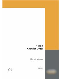 Case 1850K Tier 3 bulldozer pdf manual de reparación