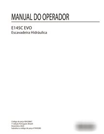 New Holland E145C EVO excavator pdf operator's manual PT