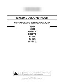New Holland B90B, B95B, B110 backhoe loader pdf operator's manual ES