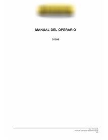 Manuel de l'opérateur pdf du bouteur sur chenilles New Holland D150B ES