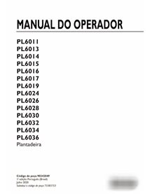 Manuel d'utilisation du semoir New Holland PL6011 - PL6036 PT