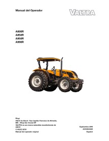 Manuel de l'opérateur PDF du tracteur Valtra A800R, A850R, A950R, A990R ES - Valtra manuels - VALTRA-ACX2623430