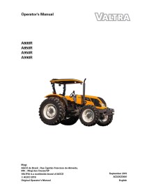 Manuel de l'opérateur PDF du tracteur Valtra A800R, A850R, A950R, A990R - Valtra manuels - VALTRA-ACX2623450