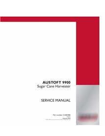 Manuel d'entretien de la récolteuse de canne à sucre Case IH Austoft 9900